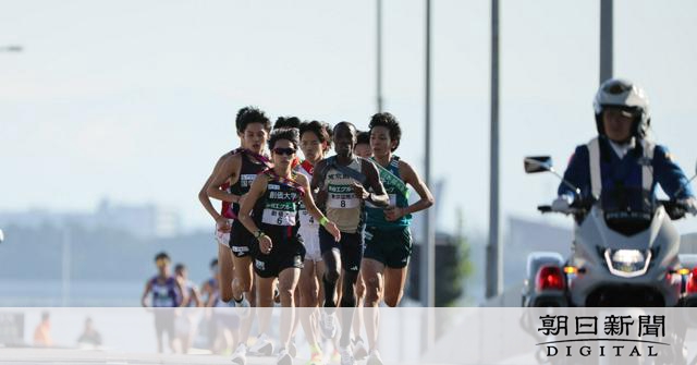 全日本大学駅伝　青学の鶴川が創価・吉田響を振り切りトップで3区へ：朝日新聞デジタル